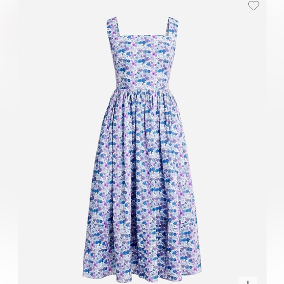 J. Crew Dresses & Skirts - J.Crew NWOT Liberty fabric 💯 percent cotton w/pockets & adjustable straps sz16
